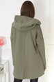 Oversize mikina Minos khaki
