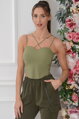 Khaki top Juliz