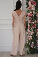 Elegantný béžový overál Ginny