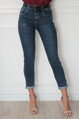 Tmavomodré mom jeans Oliver