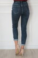 Tmavomodré mom jeans Oliver