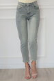 Dámske rifle Mom fit retro denim Mizaki 
