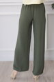 Boho letné nohavice Tarco khaki