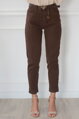 Hnedé mom fit rifle Fiorre 