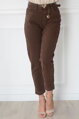 Hnedé mom fit rifle Fiorre 