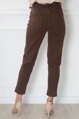 Hnedé mom fit rifle Fiorre 