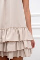 Béžové oversize šaty Havana New