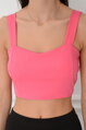 Ružový crop top Rael 