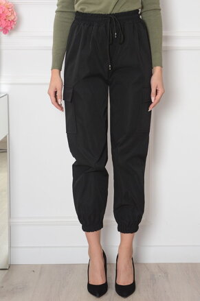 Čierne jogger nohavice Davids 