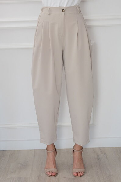 Svetlobéžové nohavice Berot