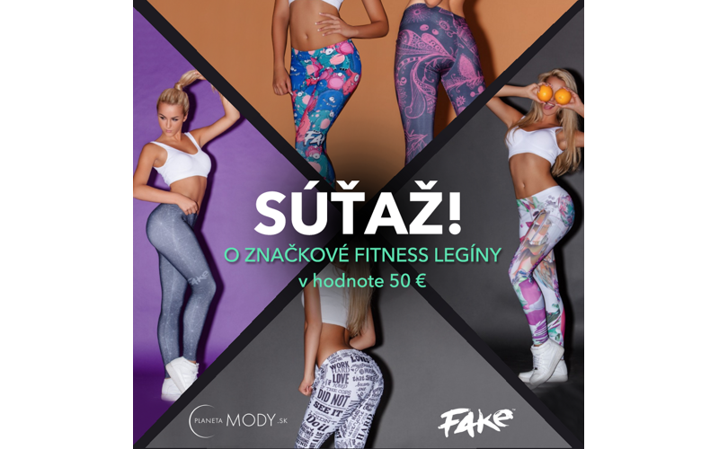 SÚŤAŽ O ZNAČKOVÉ FITNESS LEGÍNY